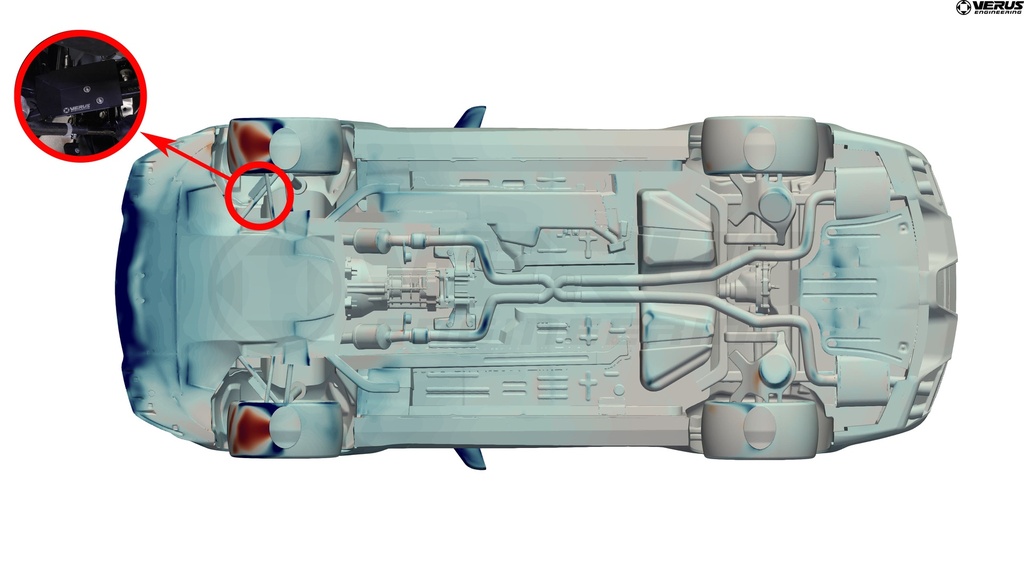 Brake Cooling Duct Kit Ford Mustang Shelby GT350 Verus Engineering